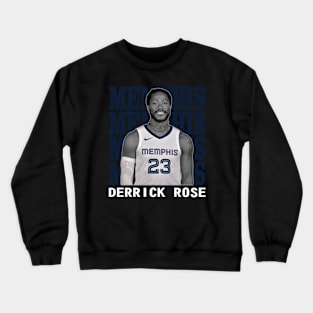 Memphis Grizzlies Derrick Rose Crewneck Sweatshirt